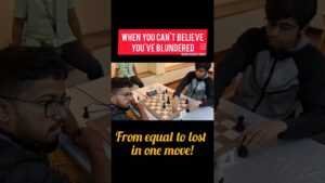 ONE move and it’s ALL GONE #chess  #chessplayer #chessreels