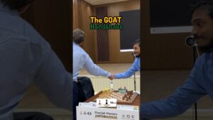 The GOAT Handshake? #chess #shorts