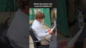 When Entire Test Is Out Of Syllabus Ft. Magnus Carlsen #shorts #chess